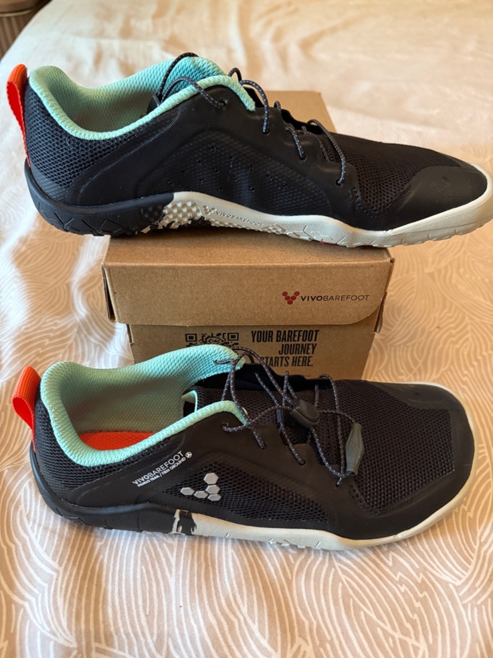 NIB Vivo Barefoot Pimus Trail/Firm Ground Size 37 EU Juniors (6.5-7 US Women’s)